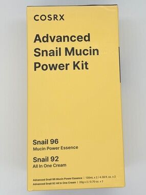 COSRX Advanced Snail Mucin Power Kit 4 Pc Korean Skincare Set New